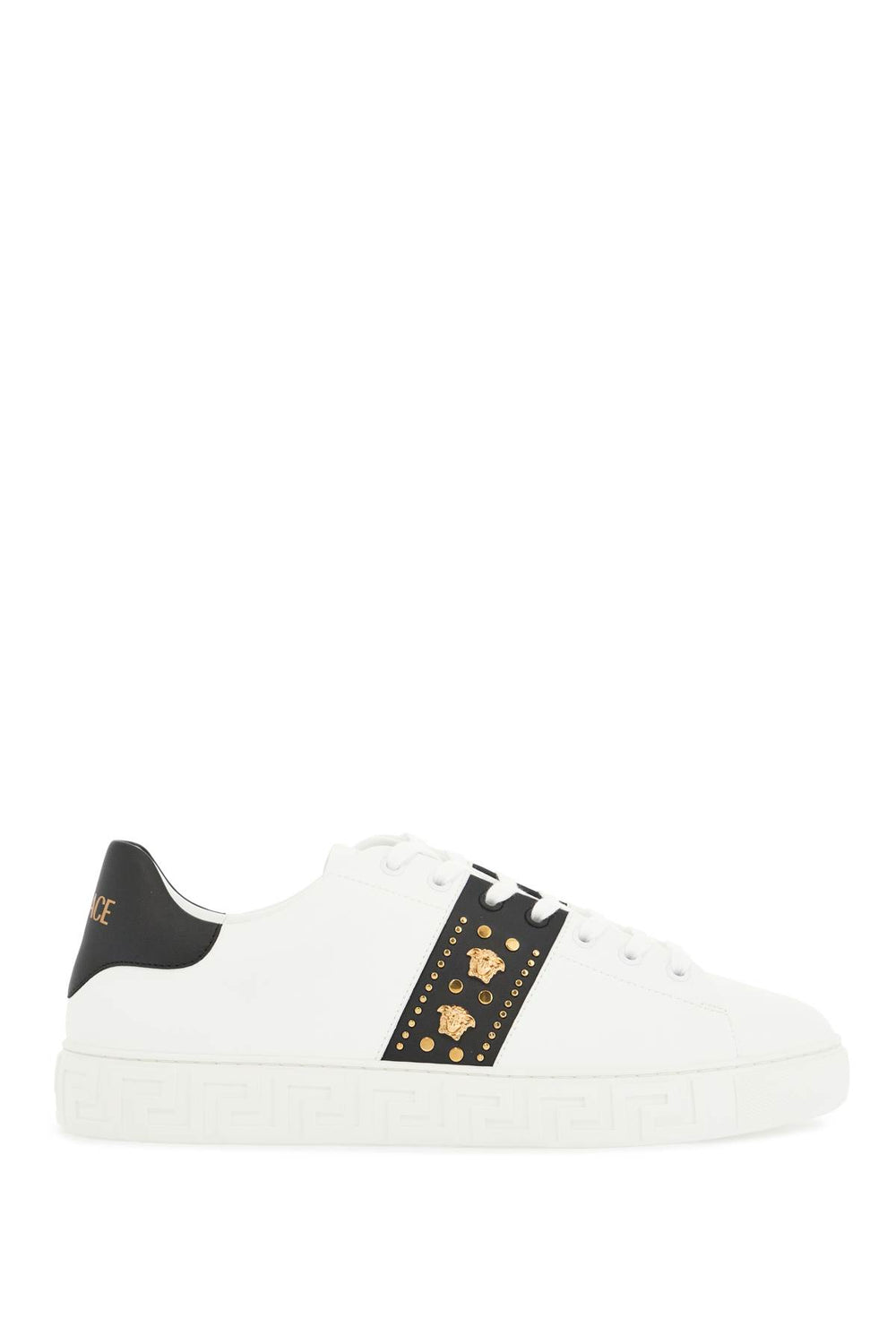 Versace Studded Greca Sneakers