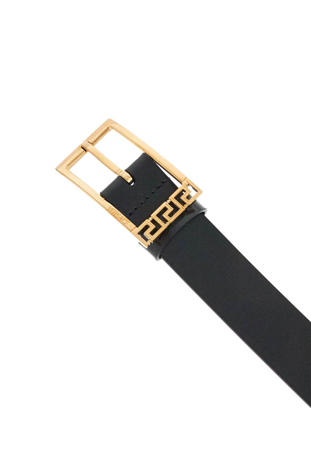 Versace Brushed Calfskin Belt