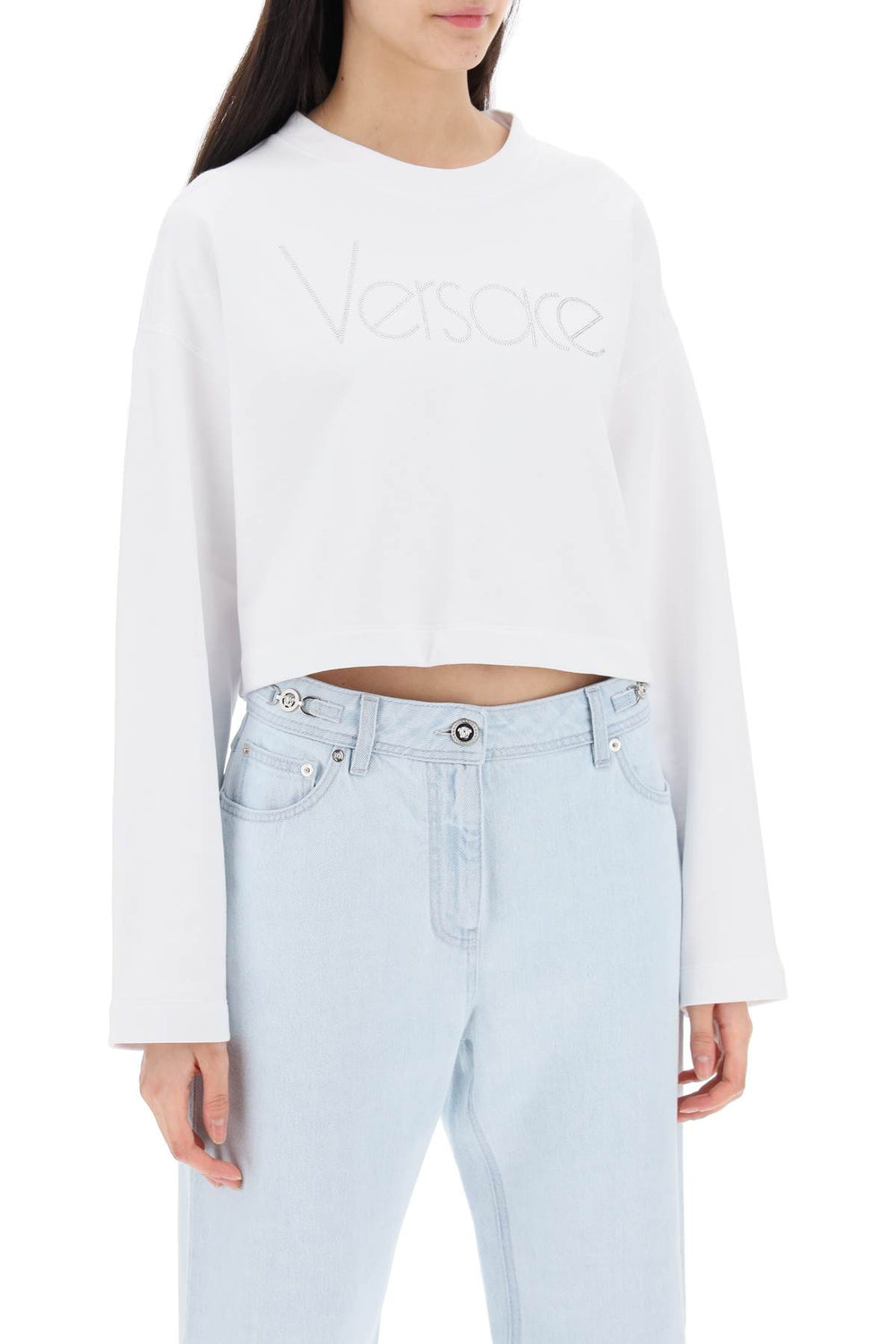 Versace 1978 Re-Edition Cropped Sweatshirt