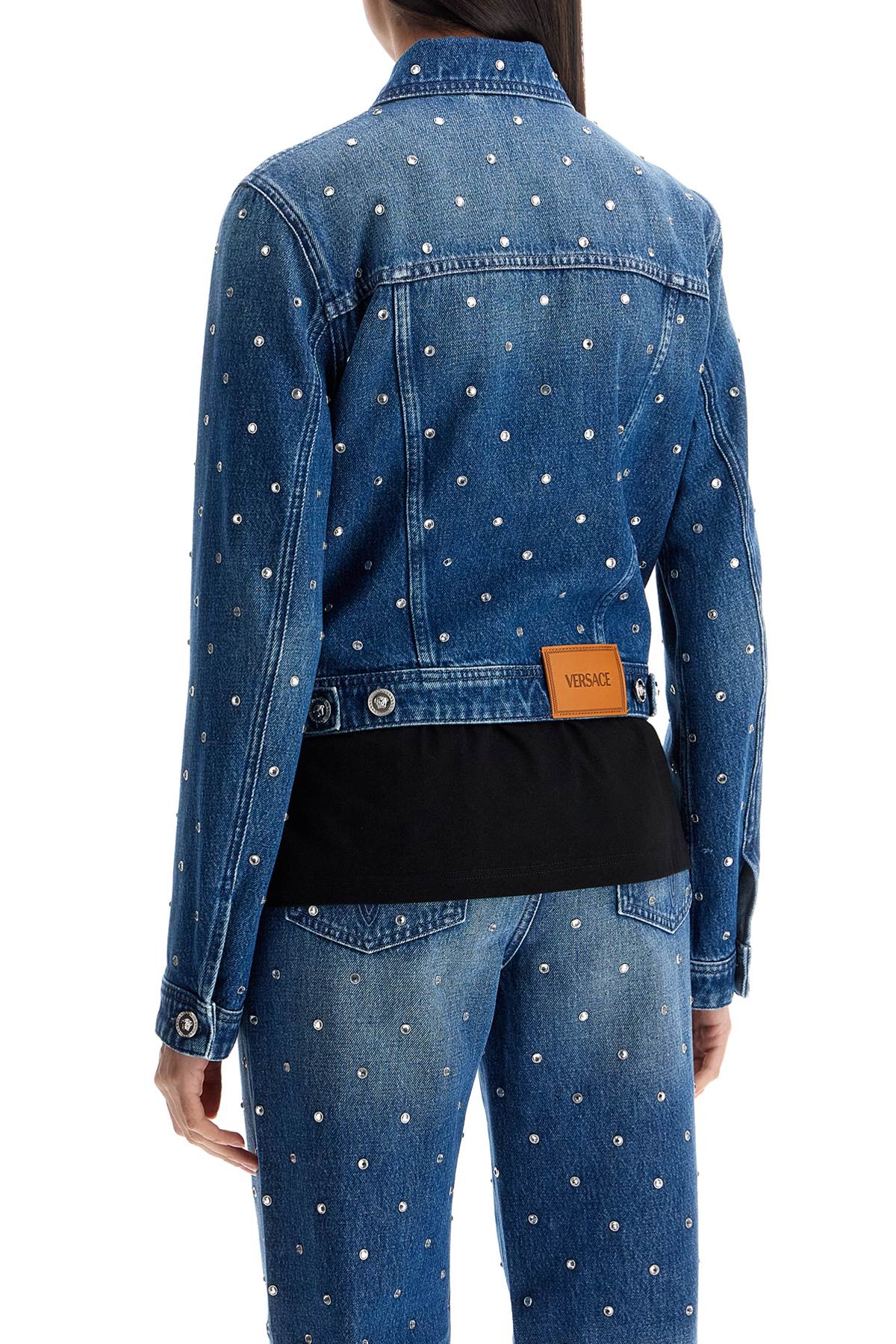 Versace Starry Sky Denim Jacket