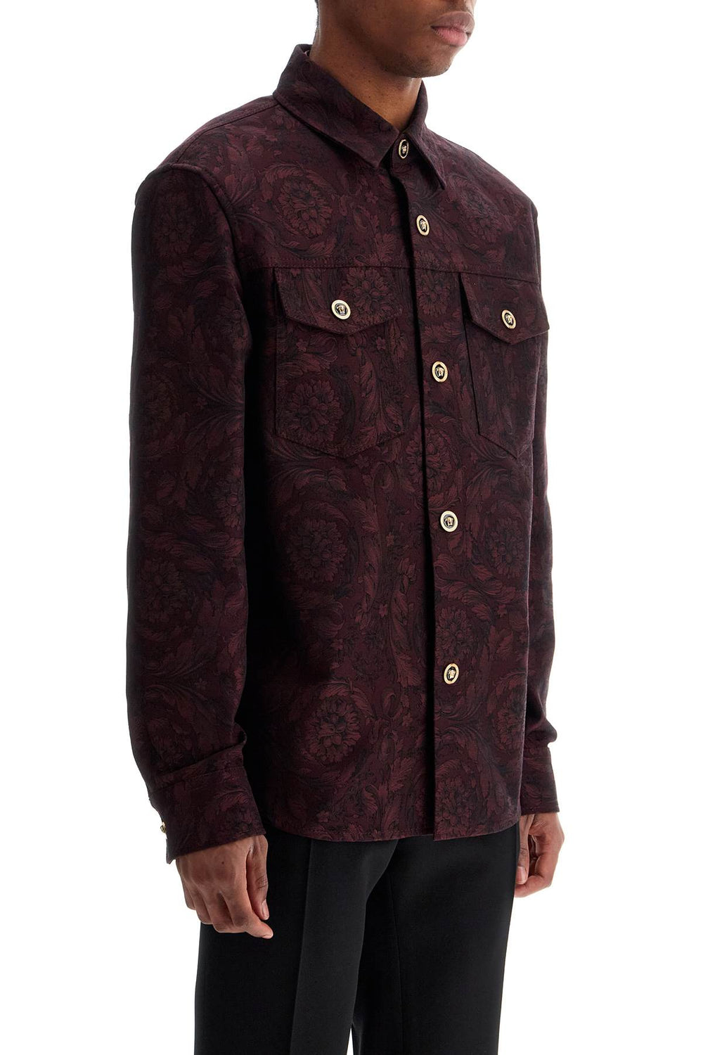 Versace Baroque Jacquard Overshirt