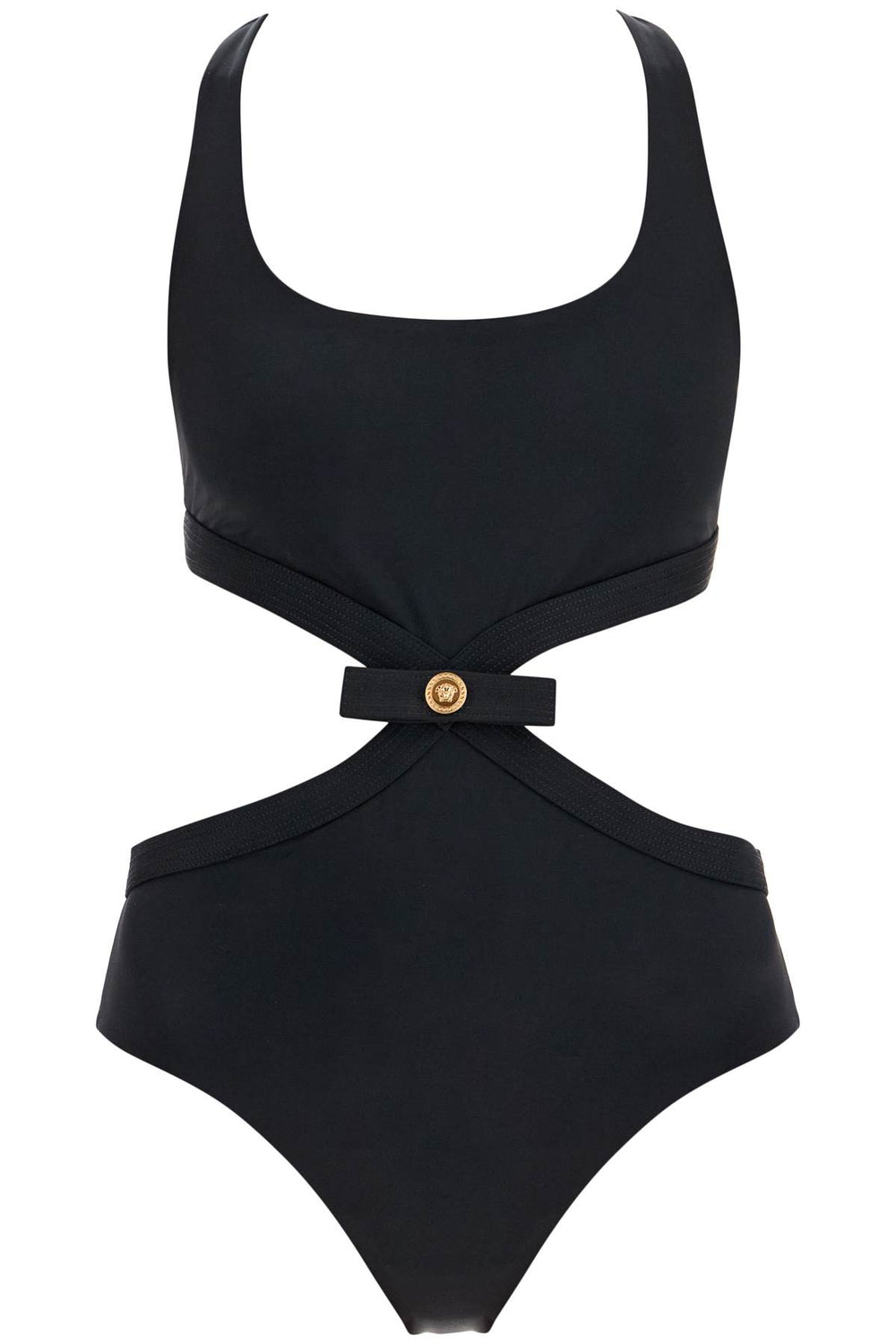 Versace Gianni Ribbon One-Piece Swimsuit