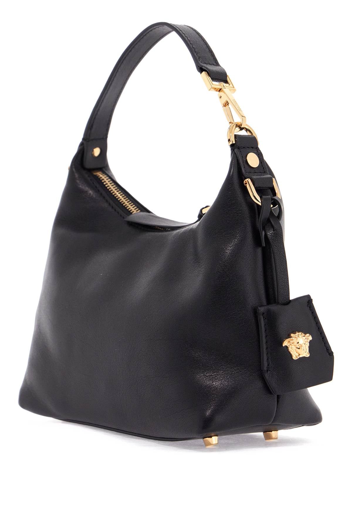 Versace Tag Hobo Handbag