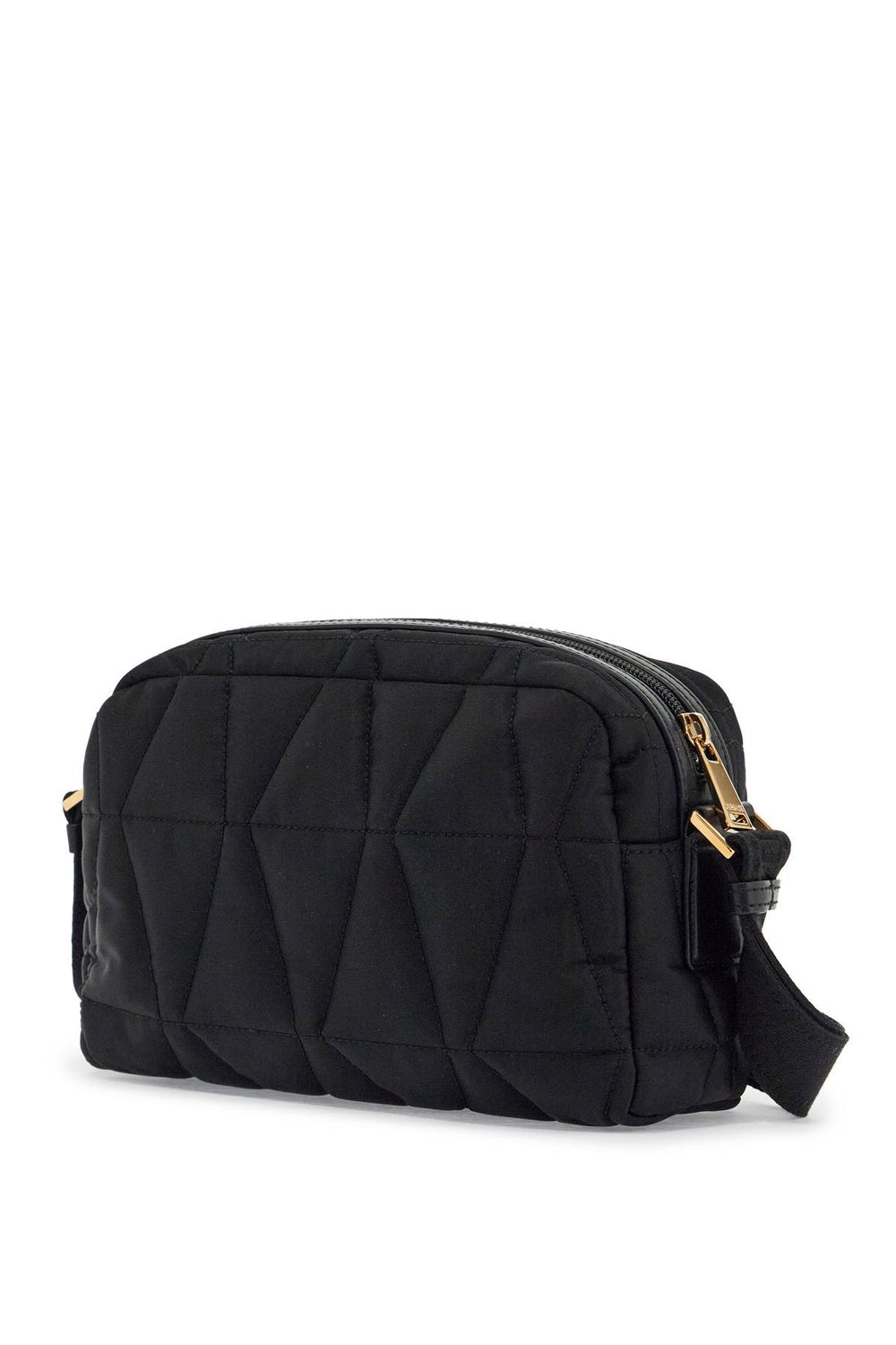 Versace Quilted Nylon Camera Bag