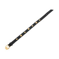 Versace Medusa Leather Bracelet