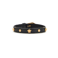 Versace Medusa Leather Bracelet