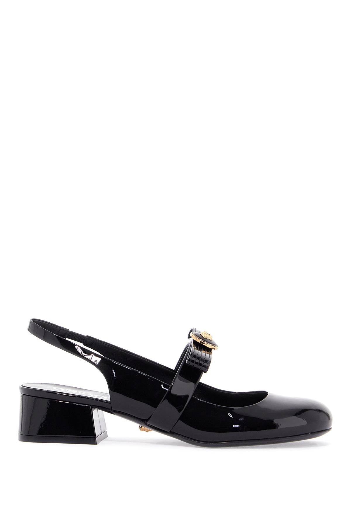 Versace Gianni Ribbon Slingback Pumps