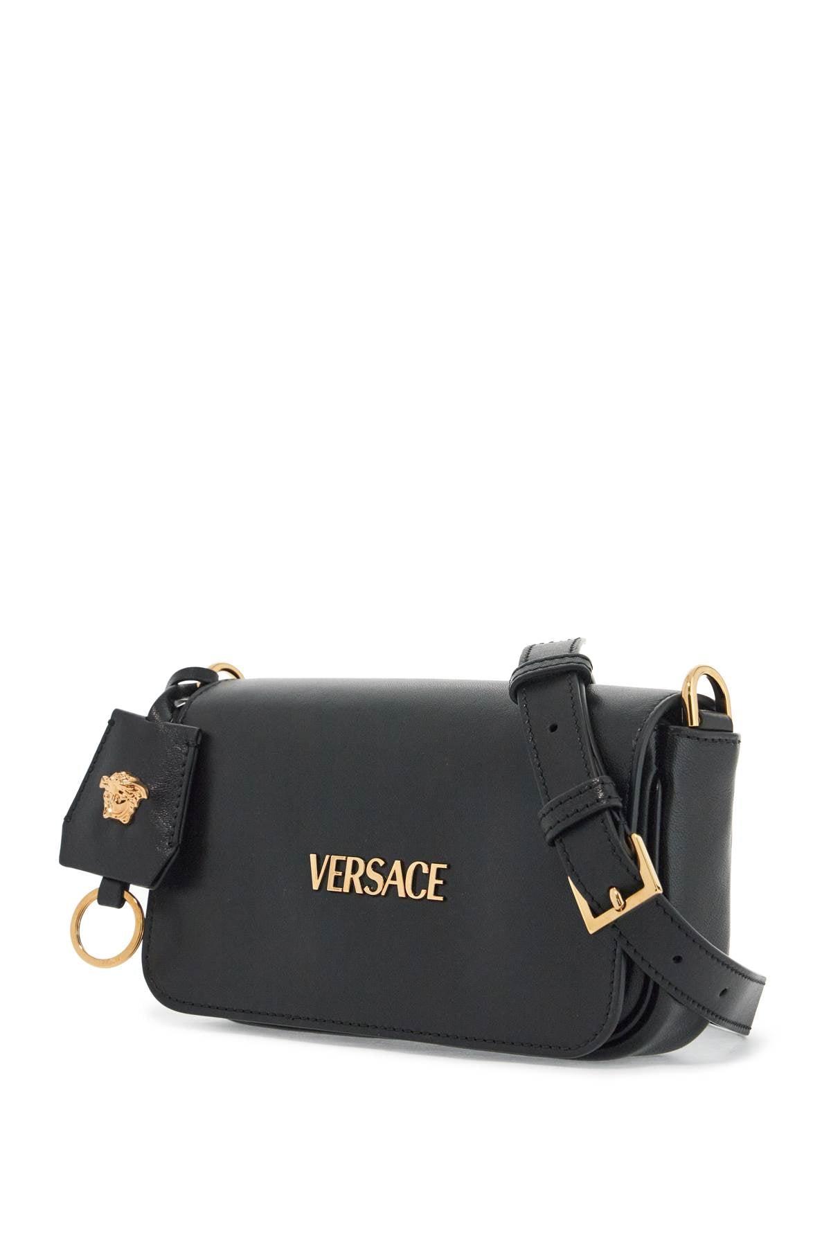 Versace Tag Leather Mini Bag