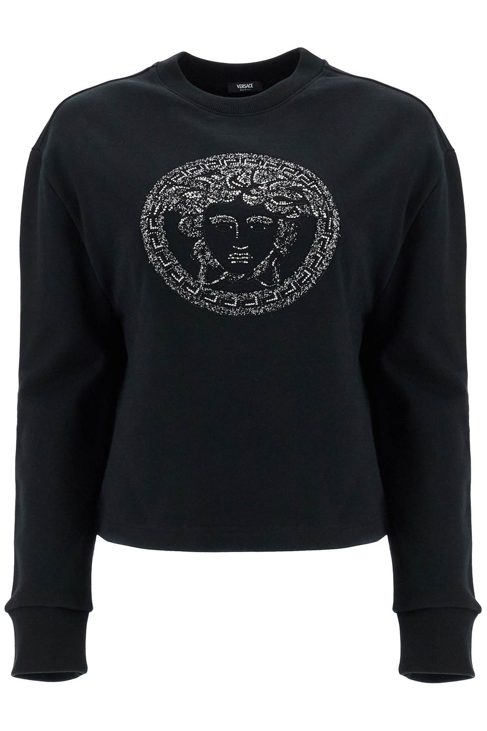 Versace Embroidered Boxy Sweatshirt