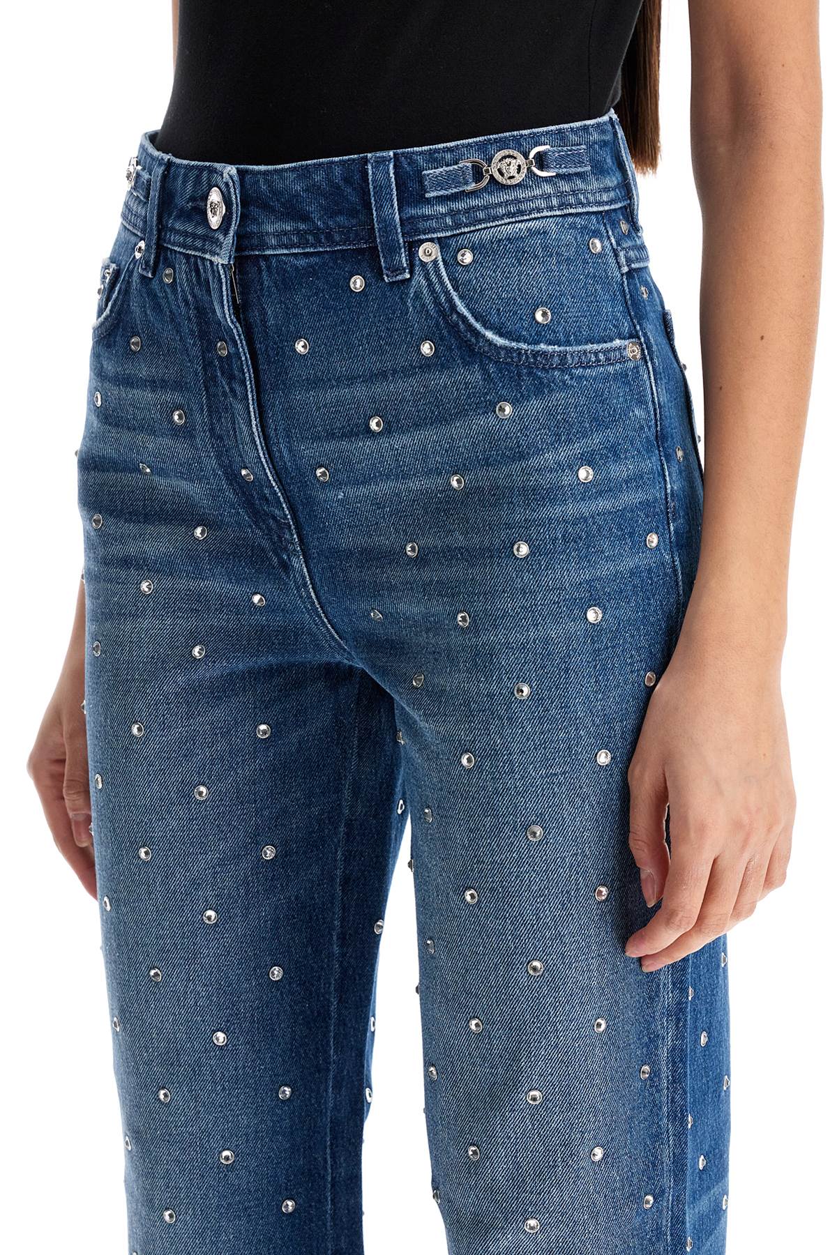 Versace Starry Sky Boyfriend Jeans