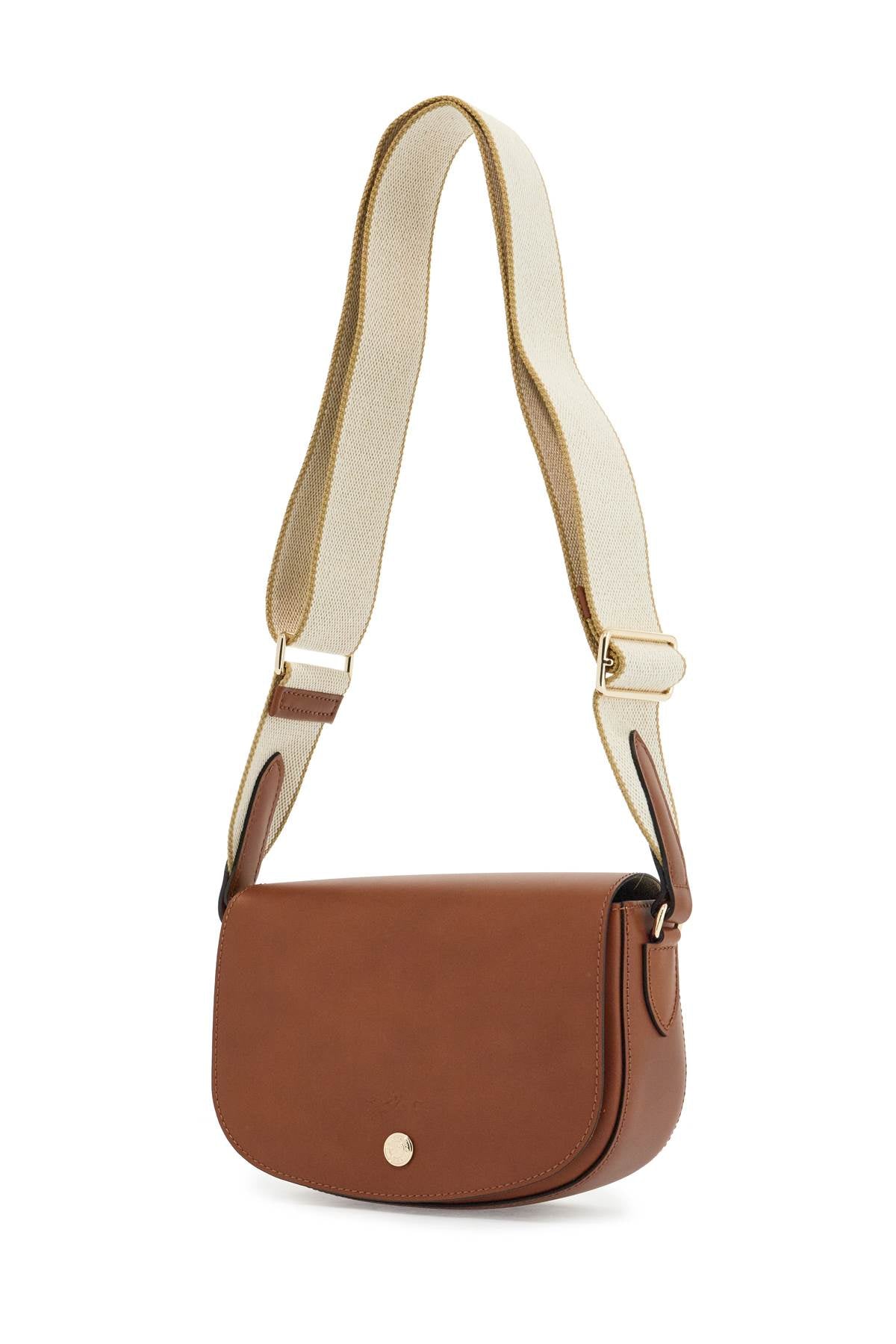 Longchamp Cognac Leather Crossbody Bag Epure Timeless