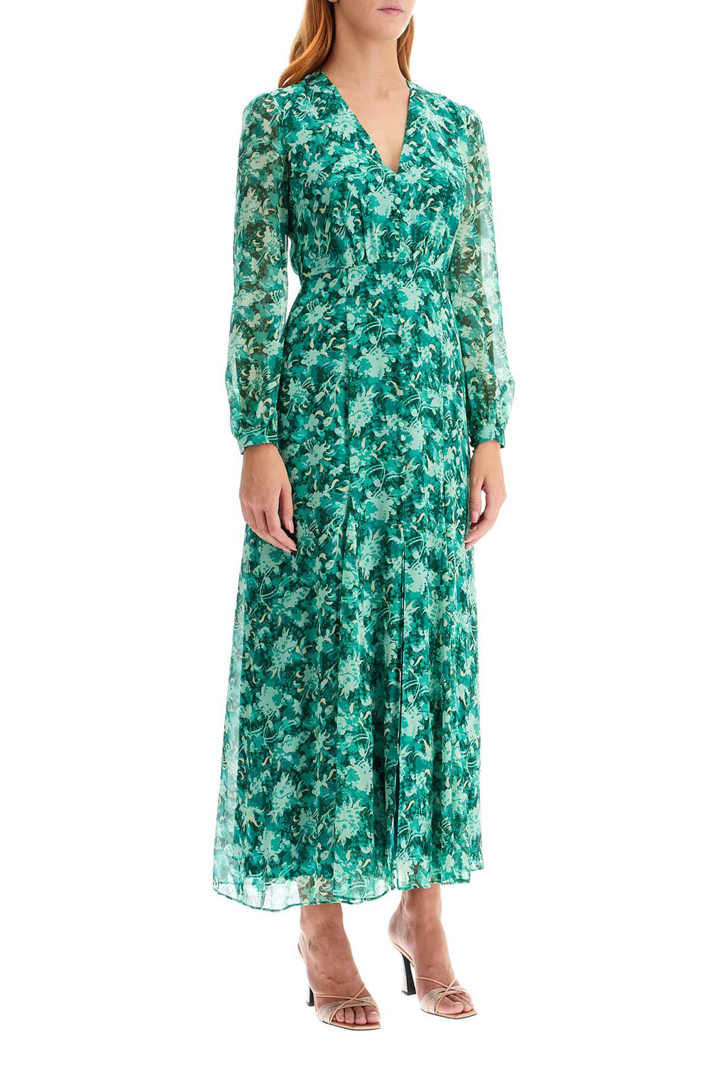 Saloni Annabel Floral Maxi Dress