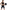 Gianine MATHILDE BLACK Activewear V Fold Long Shorts