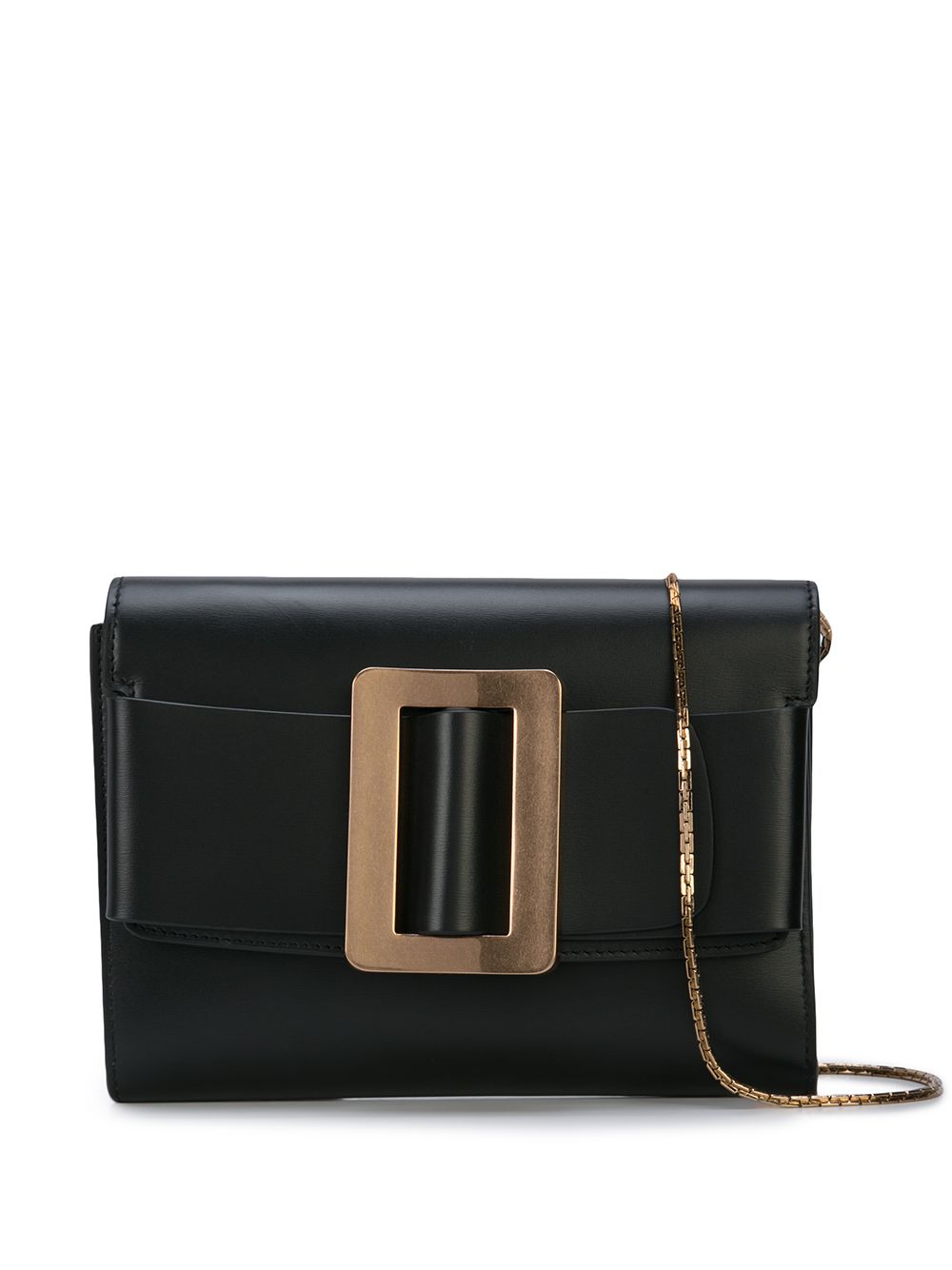 Boyy Buckle Travel Case Crossbody Bag In Black