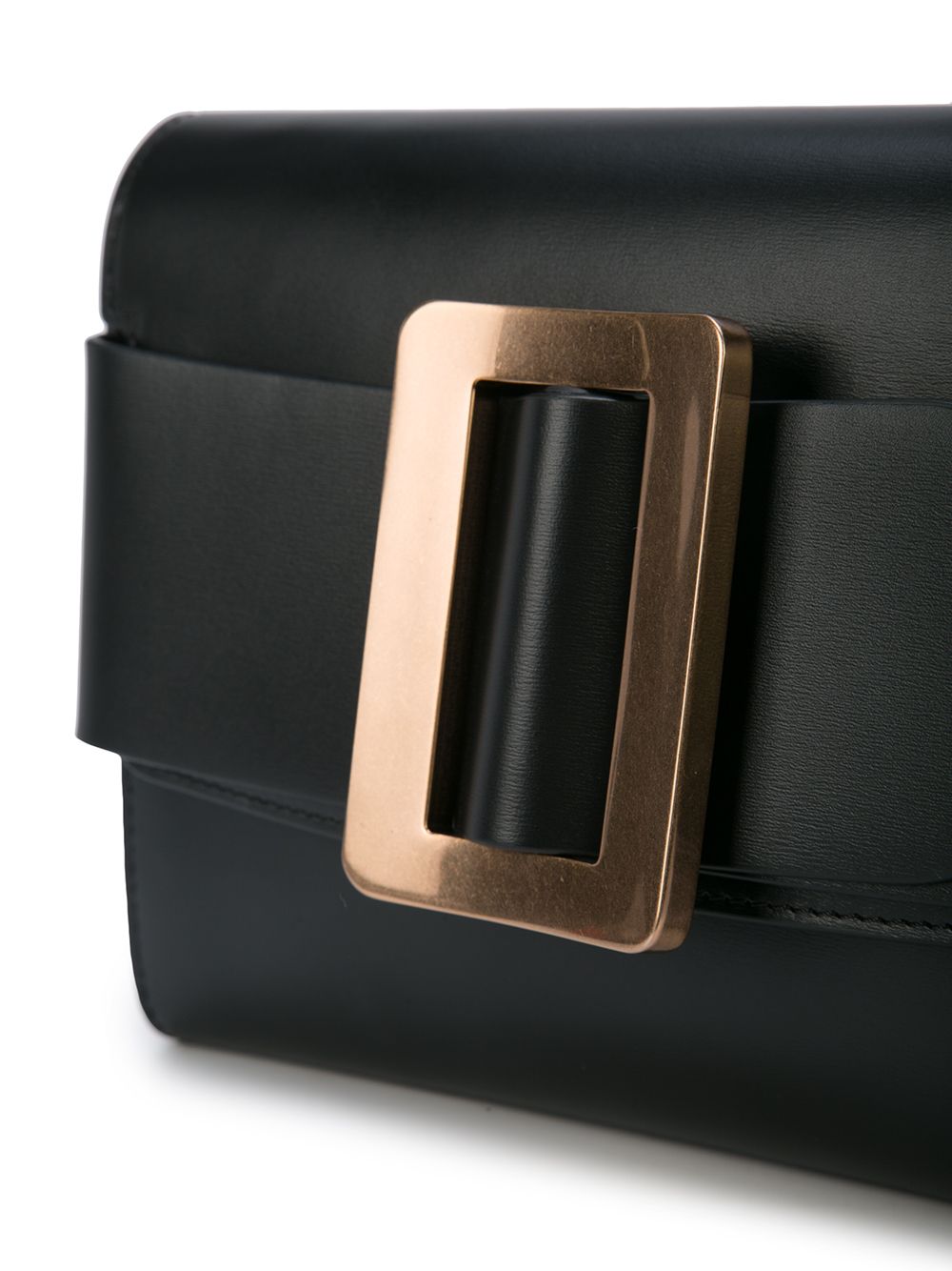 Boyy Buckle Travel Case Crossbody Bag In Black