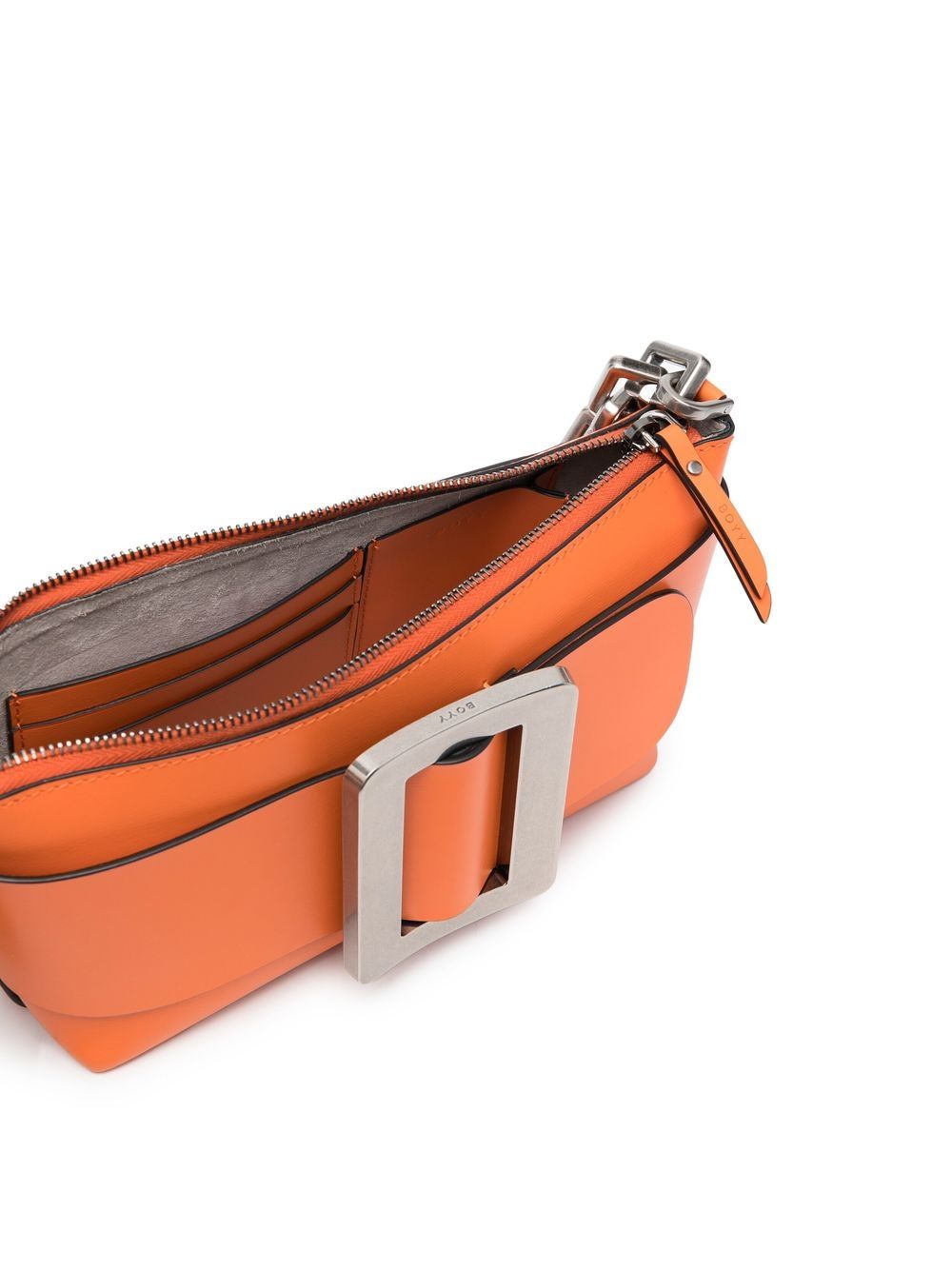 Boyy Buckle Pouchette Shoulder Bag In Orange
