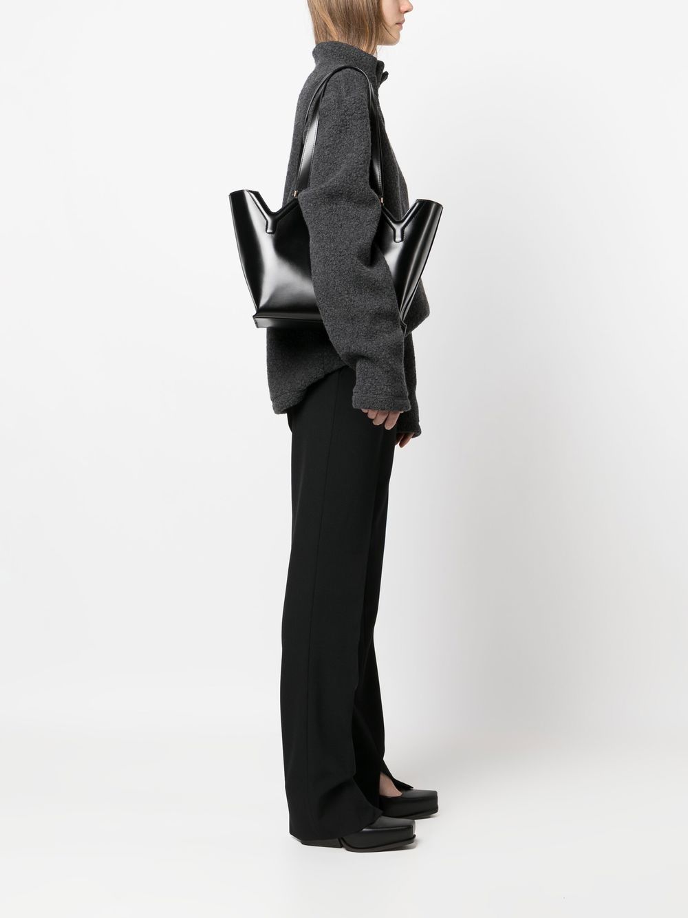 Boyy YY West Tote Bag In Black