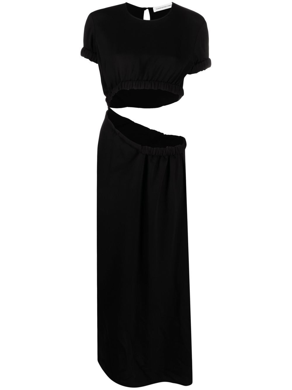 CHRISTOPHER ESBER Cut-Out Maxi Dress