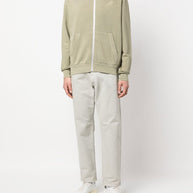 AUTRY Logo Cotton Hoodie Grey