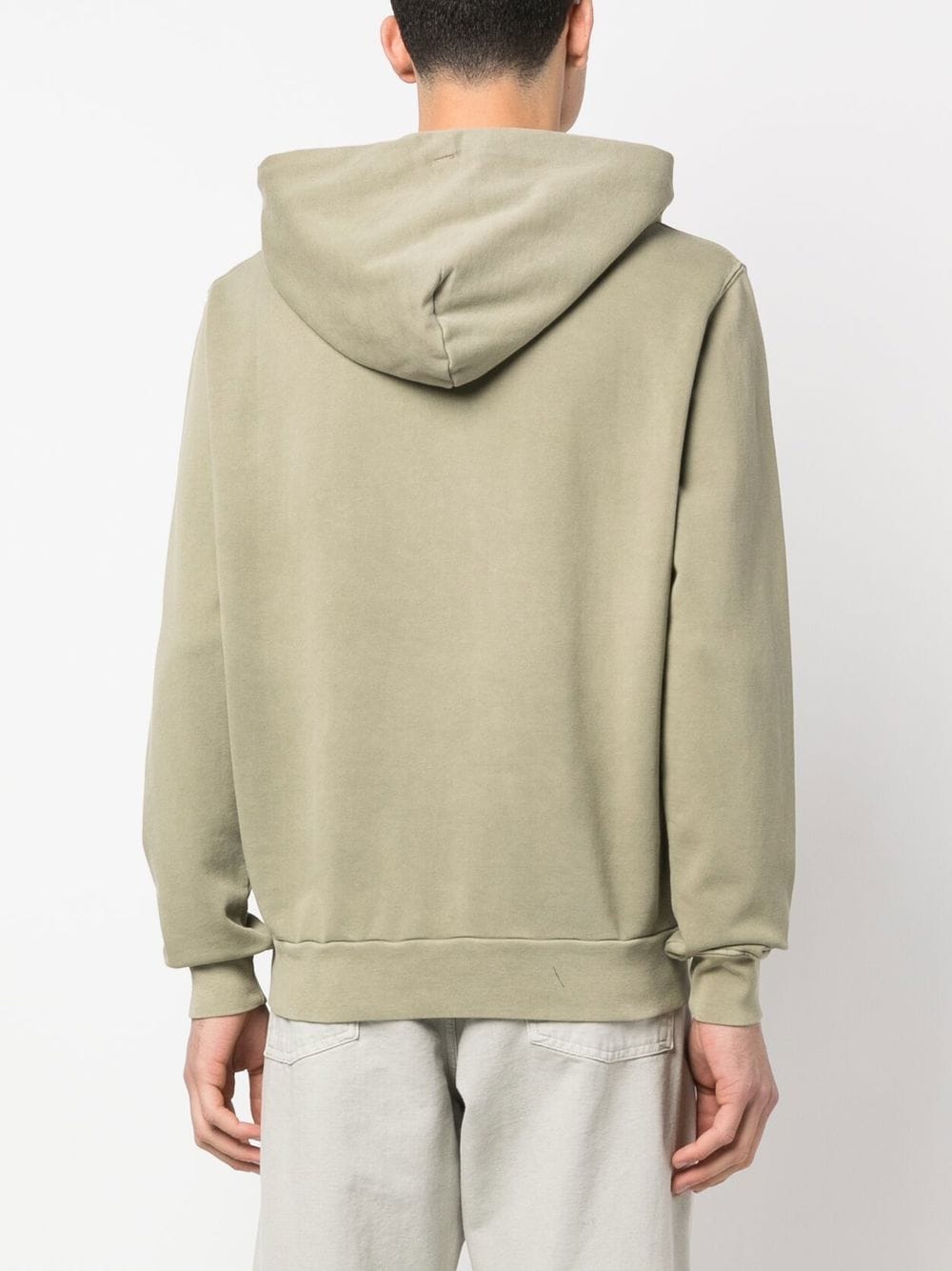 AUTRY Logo Cotton Hoodie Grey