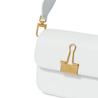 Off White Small Binder Shoulder Bag
