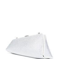 The Attico Long Night Crystal-embellished Clutch Bag