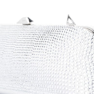 The Attico Long Night Crystal-embellished Clutch Bag