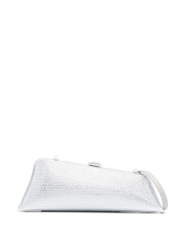 The Attico Long Night Crystal-embellished Clutch Bag