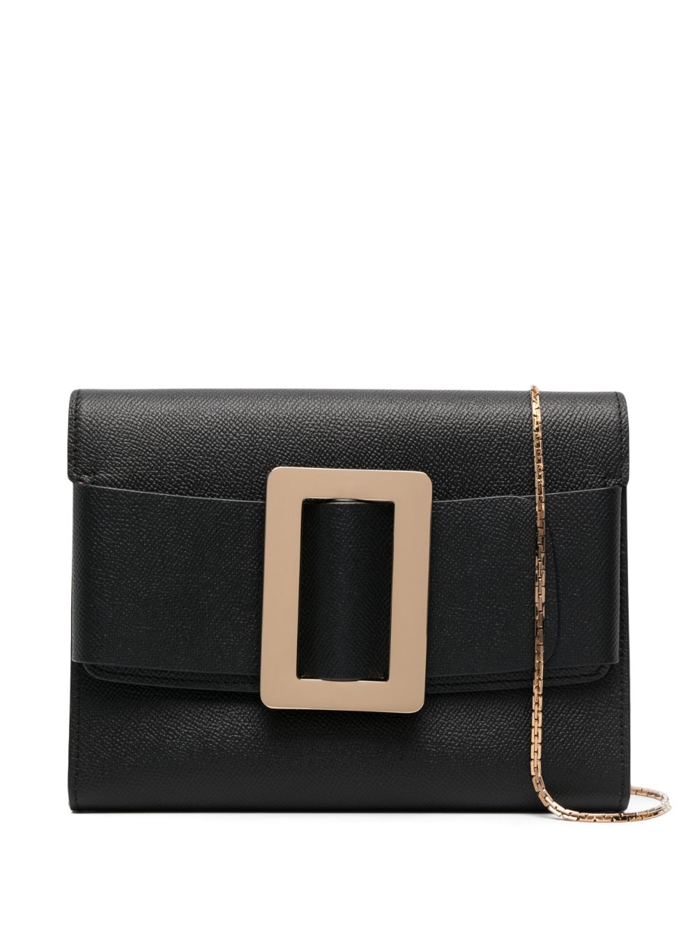 Boyy Buckle Travel Case Clutch Bag In Black