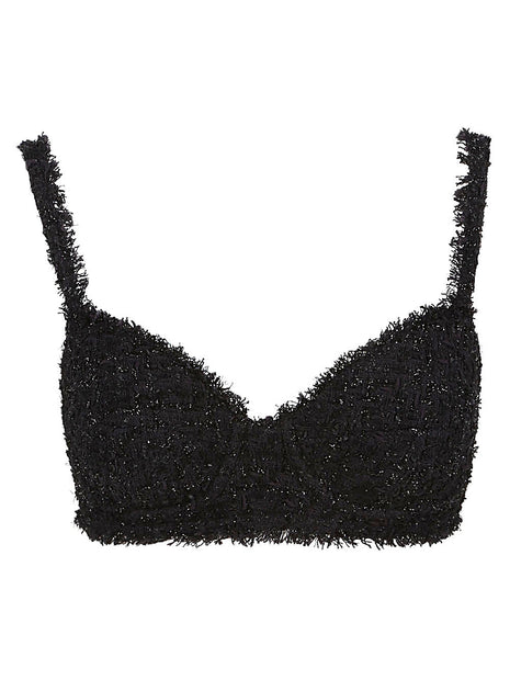 Balenciaga Lingerie Top - Black