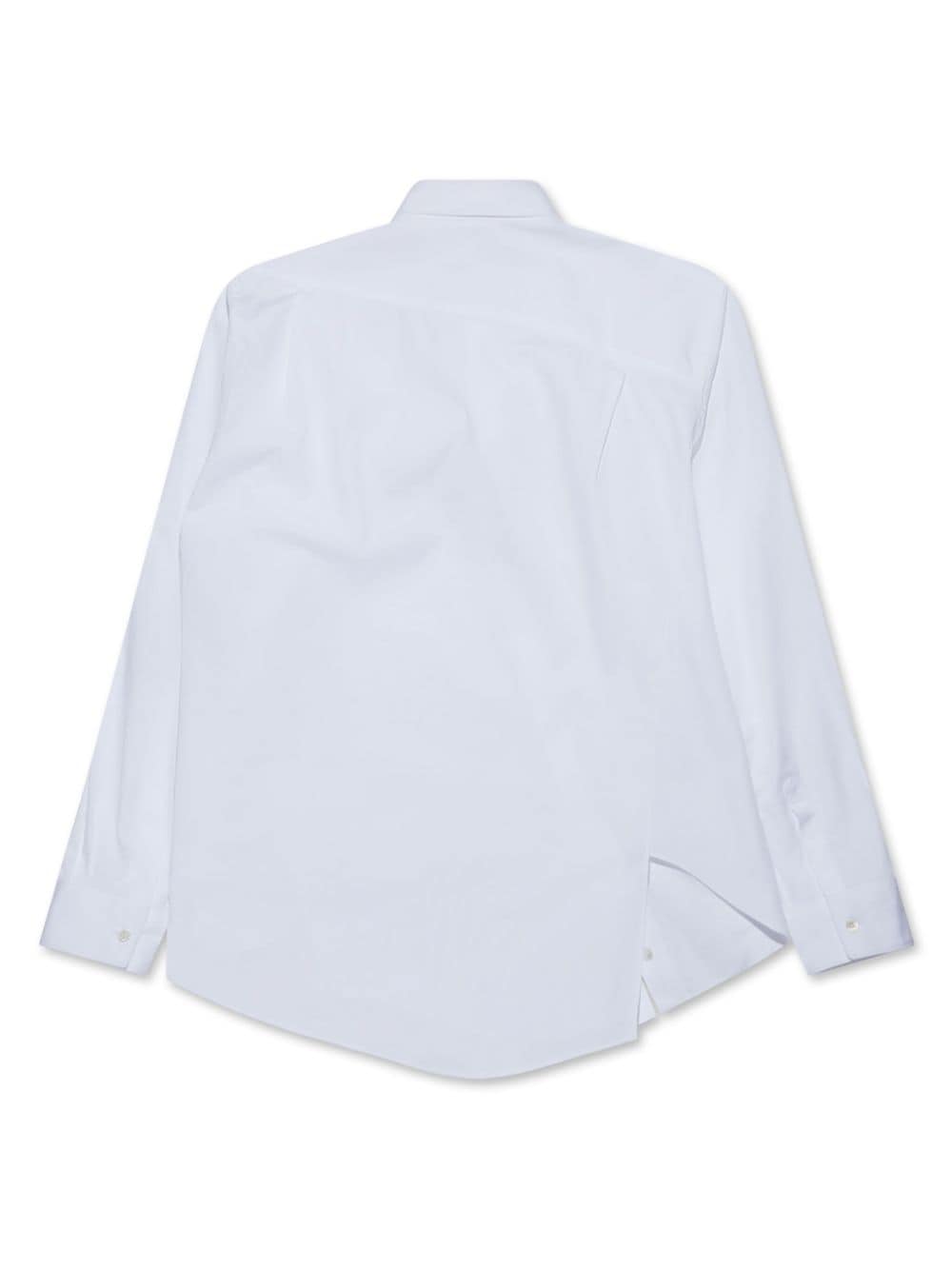 Comme Des Garcons X Lacoste Asymmetric Shirt White