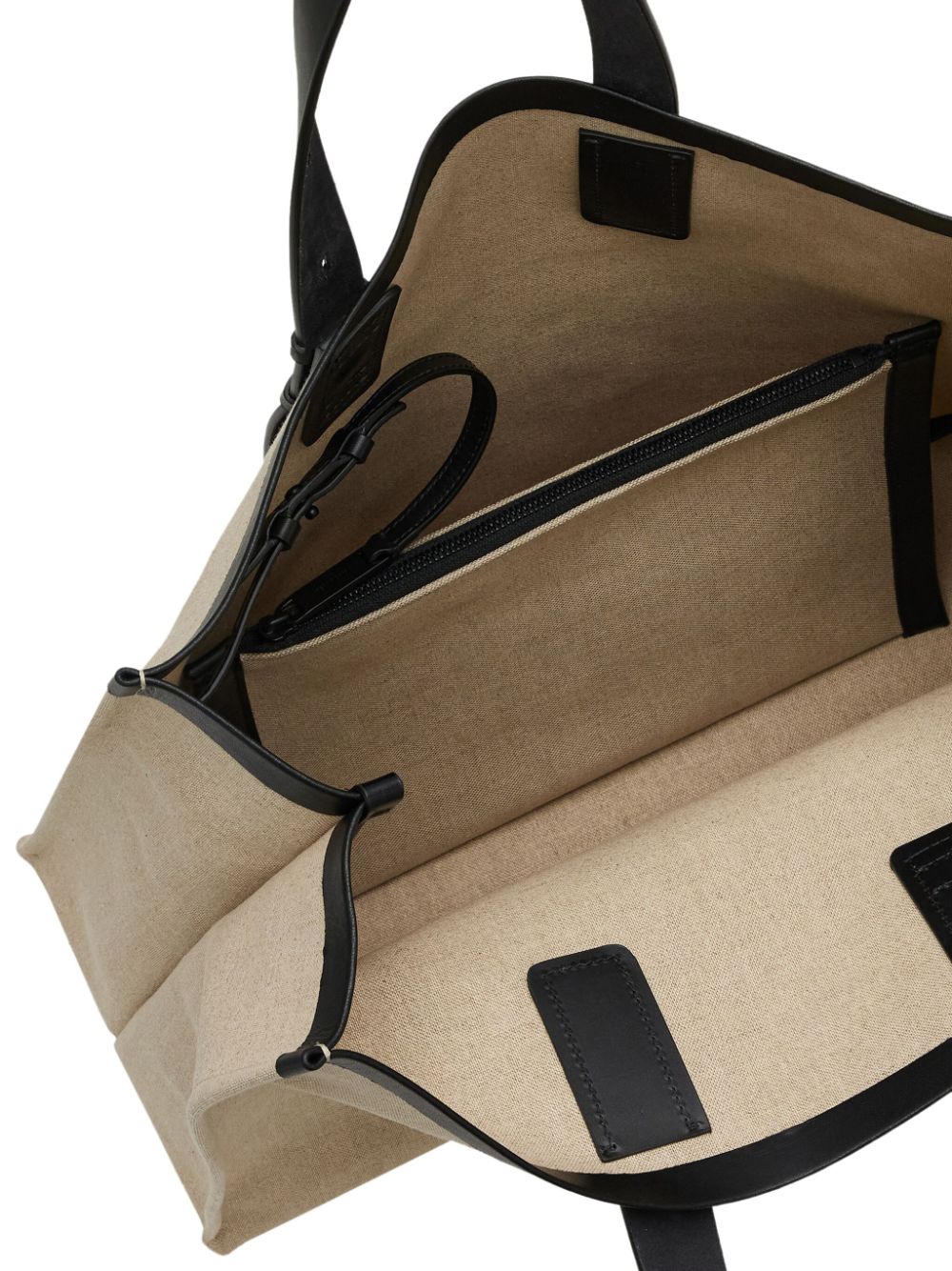 Ferragamo Logo Tote Bag In Beige