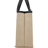 Ferragamo Logo Tote Bag In Beige