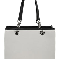 Balenciaga Logo Print Canvas Tote Bag