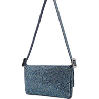 Benedetta Bruzziches Vitty La Mignon Rhinestone-embellished Denim Bag