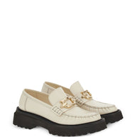 Ferragamo Gancini-plaque Leather Loafers