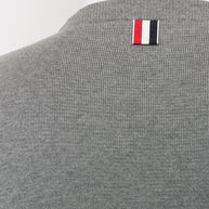 Thom Browne Rwb Cotton Sweater - Grey