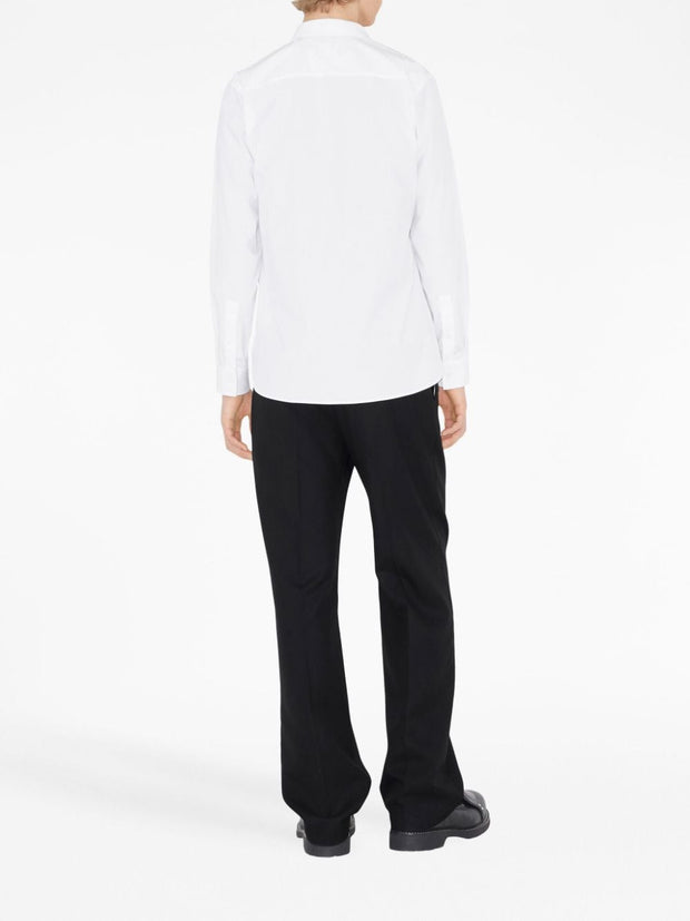Burberry Cotton Shirt In White