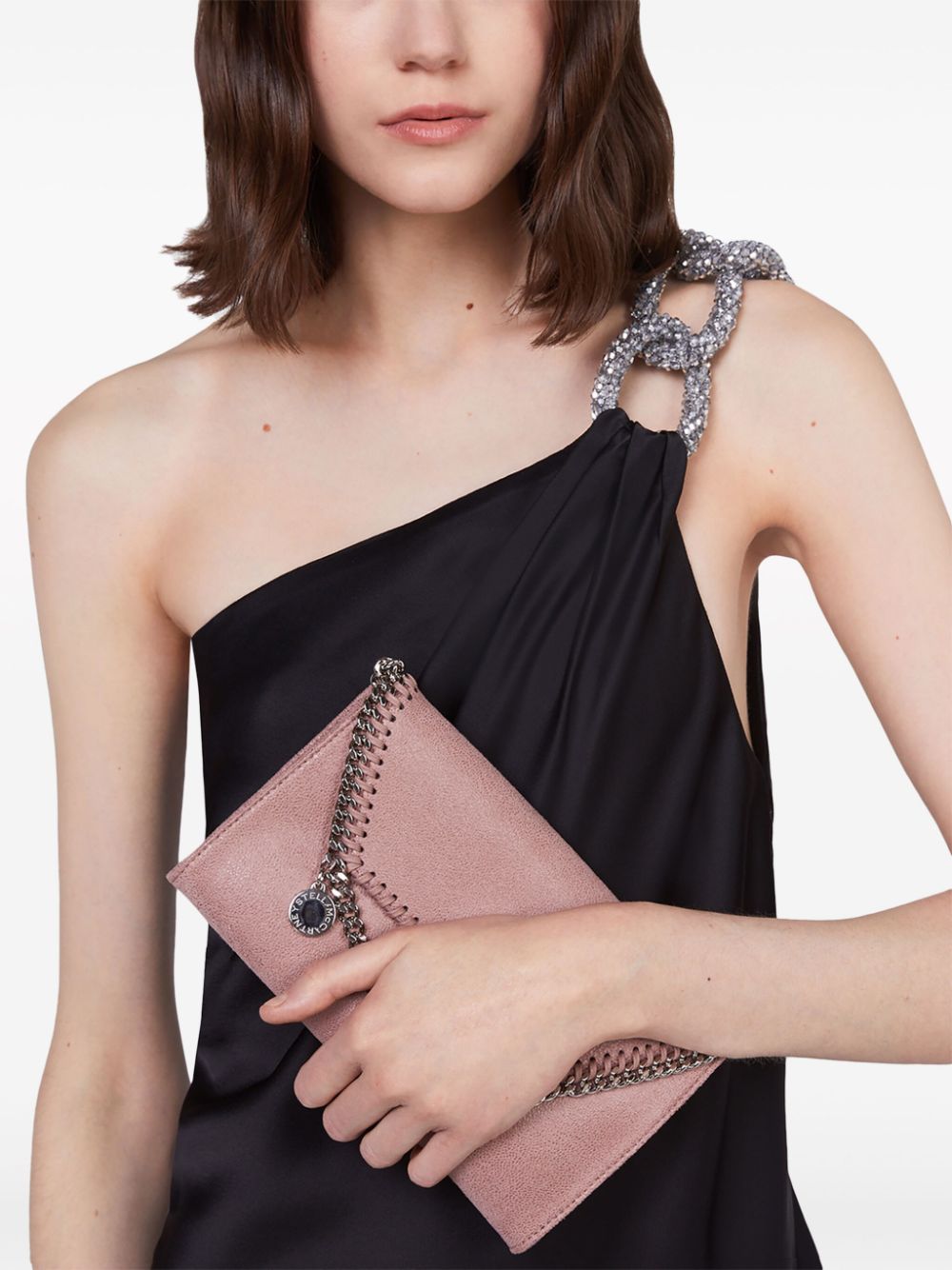 Stella McCartney Falabella Wallet Crossbody Bag Pink