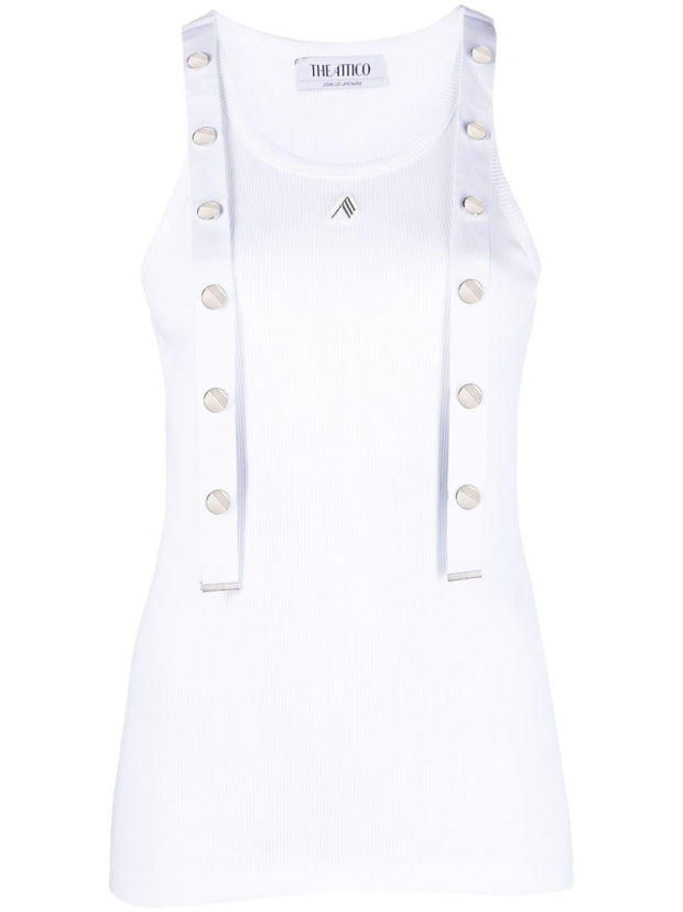 The Attico Tank Top - White