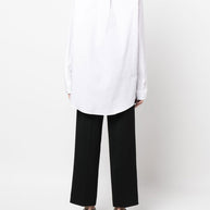 Maison Margiela Long Cotton Poplin Shirt - White