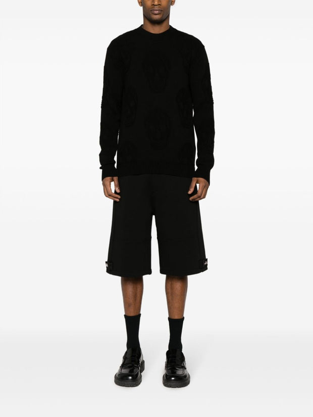 Alexander McQueen Crew Neck Sweater - Black