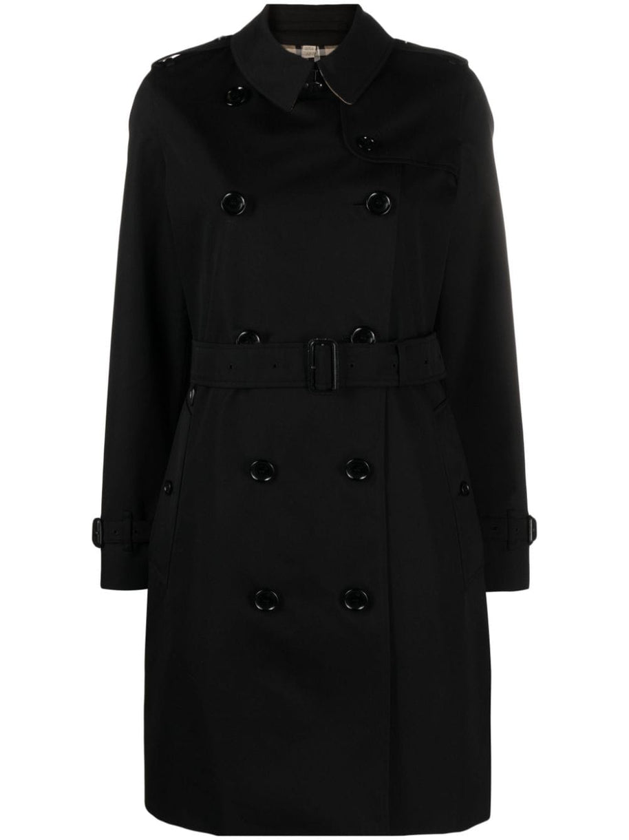 Burberry Double Breasted Belted Trench Coat