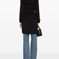 Burberry Double Breasted Belted Trench Coat