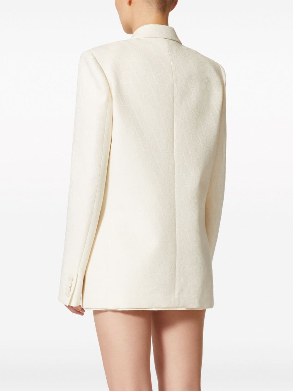 Valentino Toile Iconographe SIngle Breasted Blazer