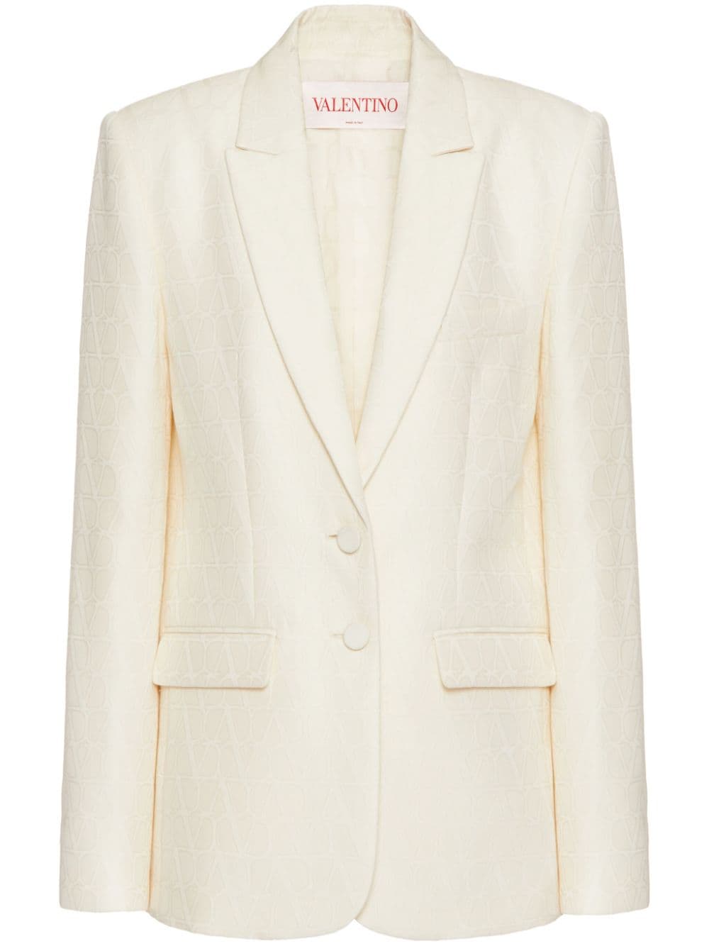 Valentino Toile Iconographe SIngle Breasted Blazer