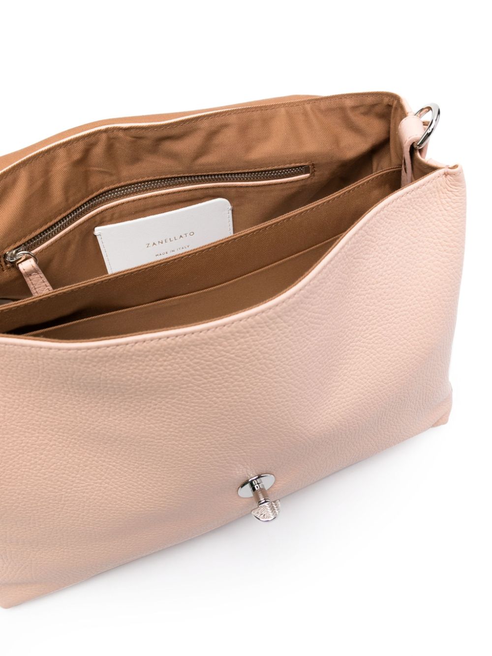 Zanellato Postina Small Bag In Hammered Leather