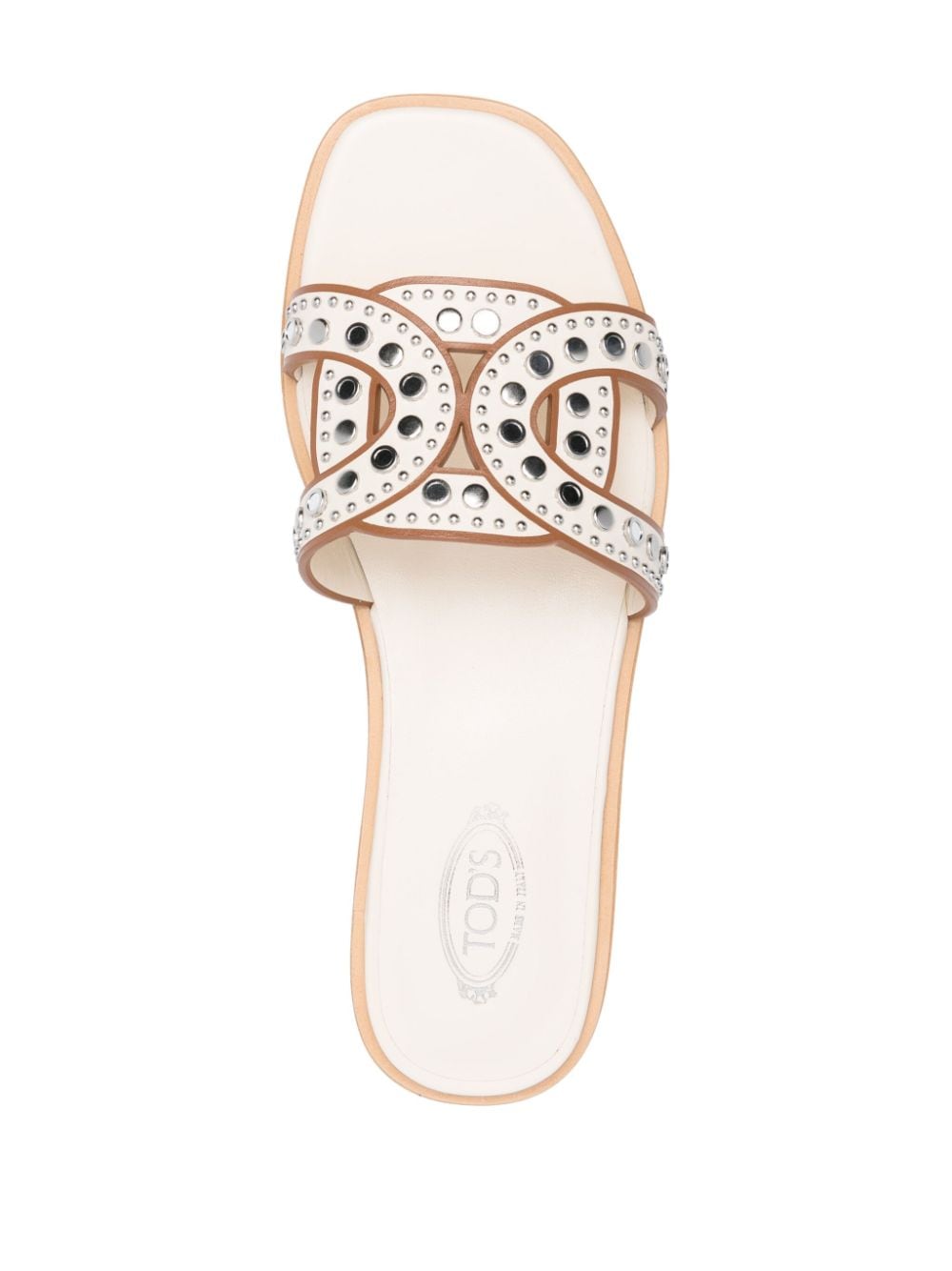 Tod's Studded Leather Sandals