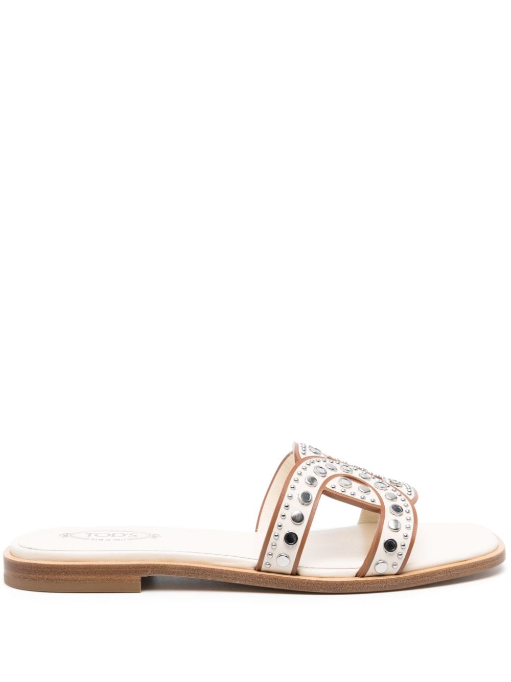 Tod's Studded Leather Sandals