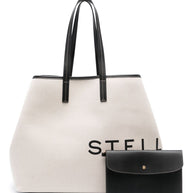 Stella McCartney Logo Canvas Tote Bag